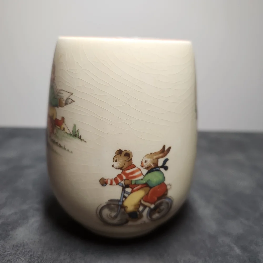 Bunny’s Playtime Royal Winton Mug, Easter decor, rabbits, cottagecore